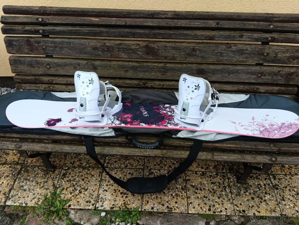 Snowboard zn. TRANS 145 cm+ vak - 6