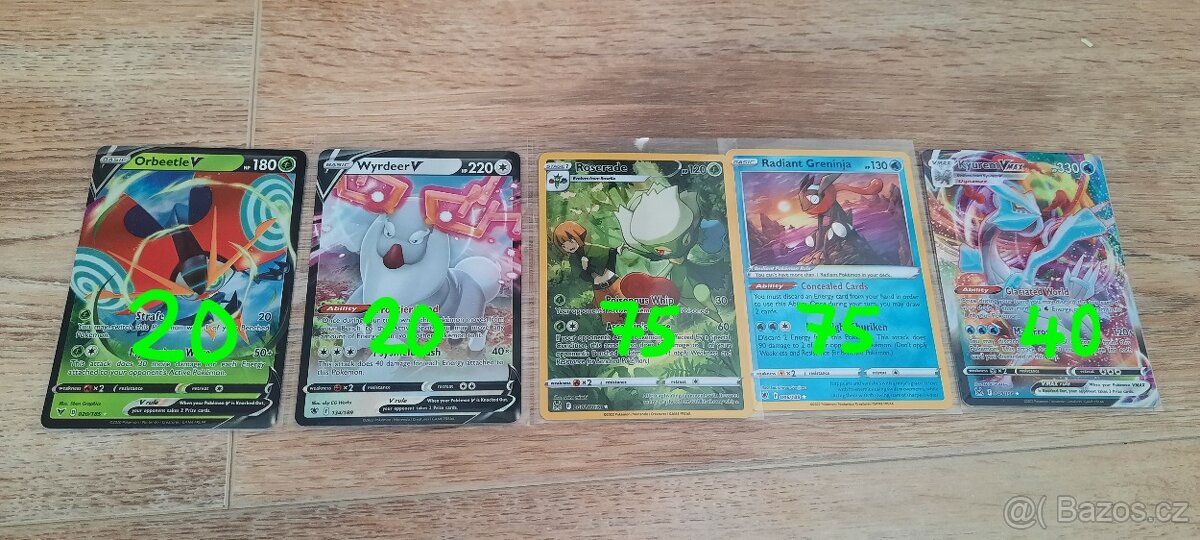 Pokémon karty hity + EX - 6