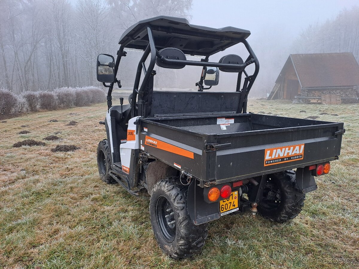 Linhai UTV 1100 Diesel EPS, T1b, bílá - 6