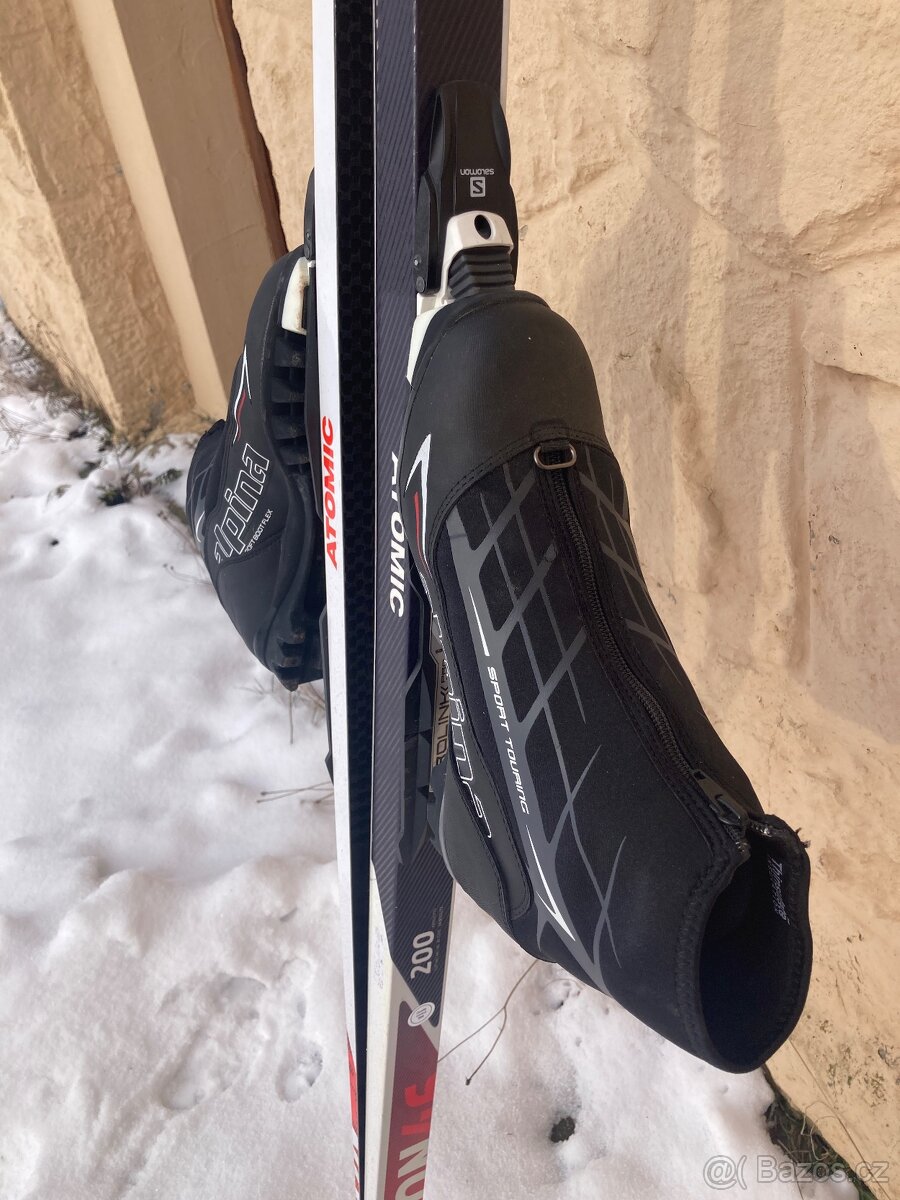 Bězkařský set lyže 200 hůlky 145 boty 41 - 6