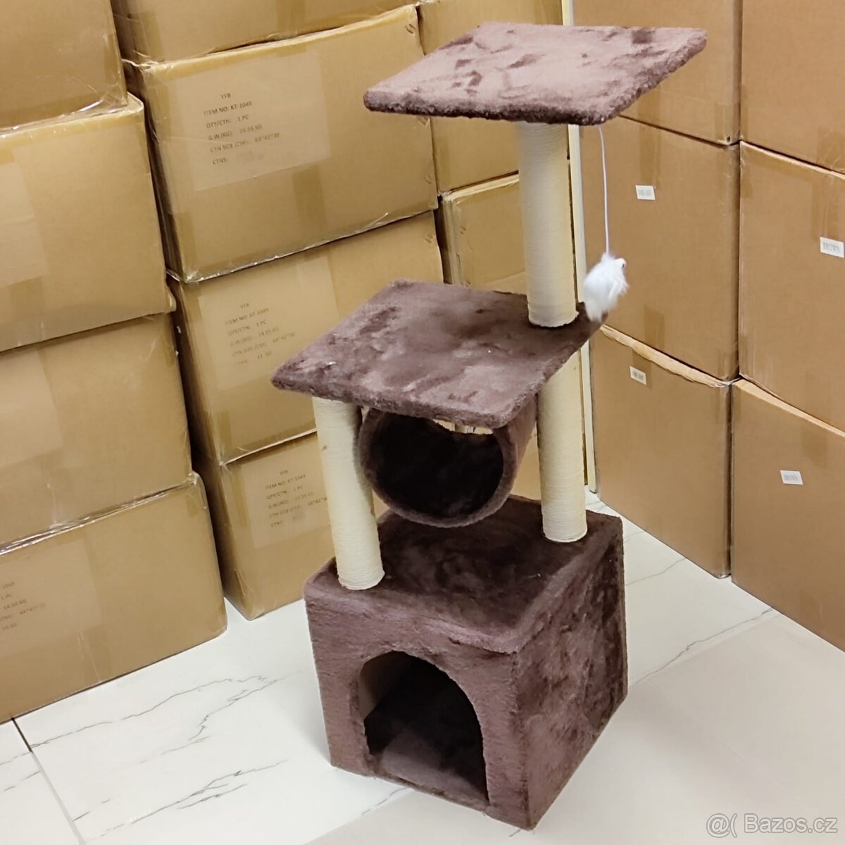 Škrabadlo 91 cm – pohodlí a zábava pro kočku - 6