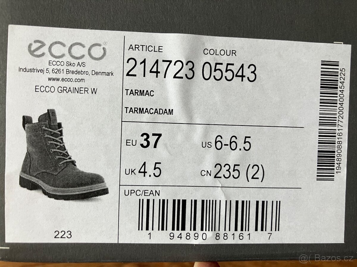 Dámské zimní boty ECCO Grainer vel. 37 - 6