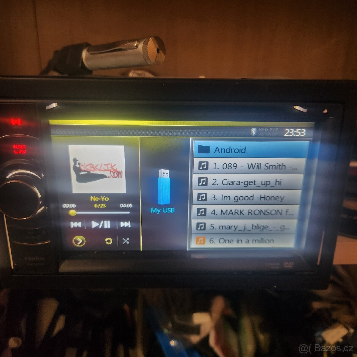 KIA CLARION NX501E CD USB MP3 NAVI 2DIN - 6