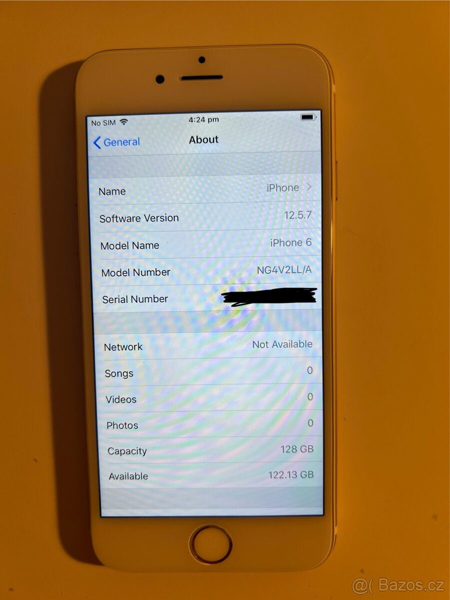 iPhone 6 128gb Zlaty NA ND - 6
