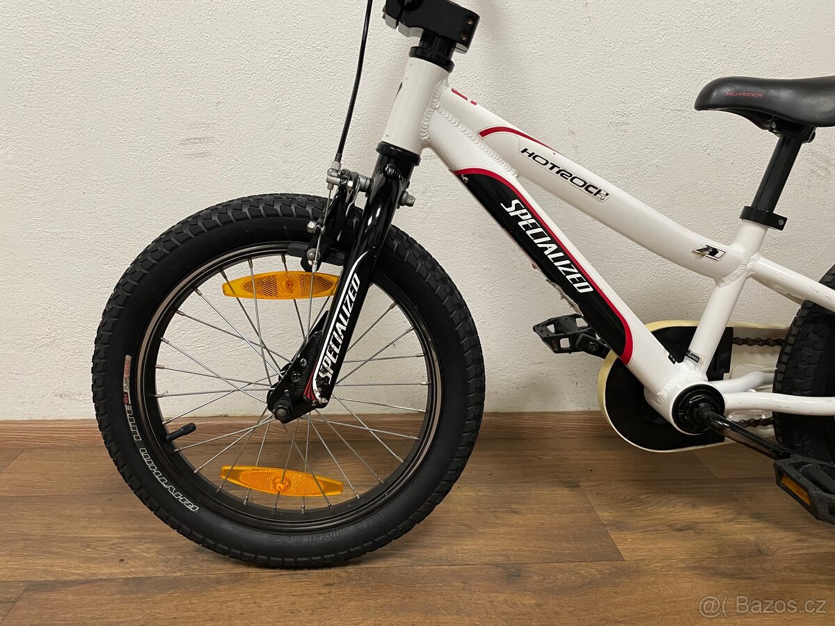 Dětské kolo Specialized Hotrock 16” bílé - 6