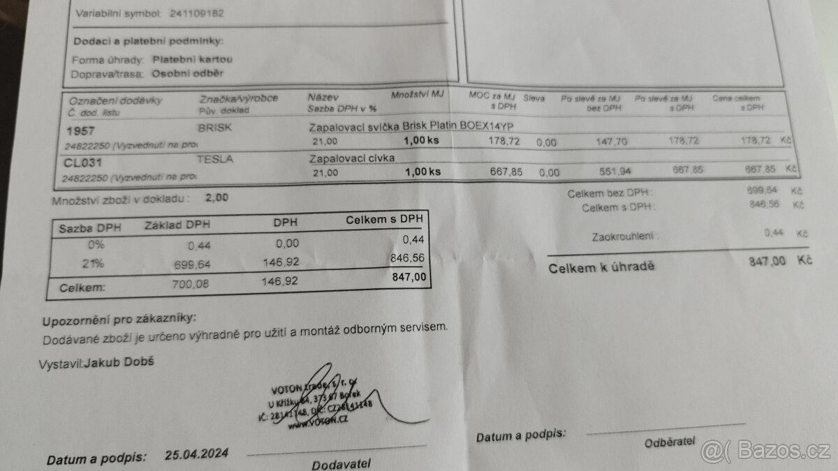 Cívka zapalovací do TSI motorů Škoda,VW,SEAT,AUDI - 6