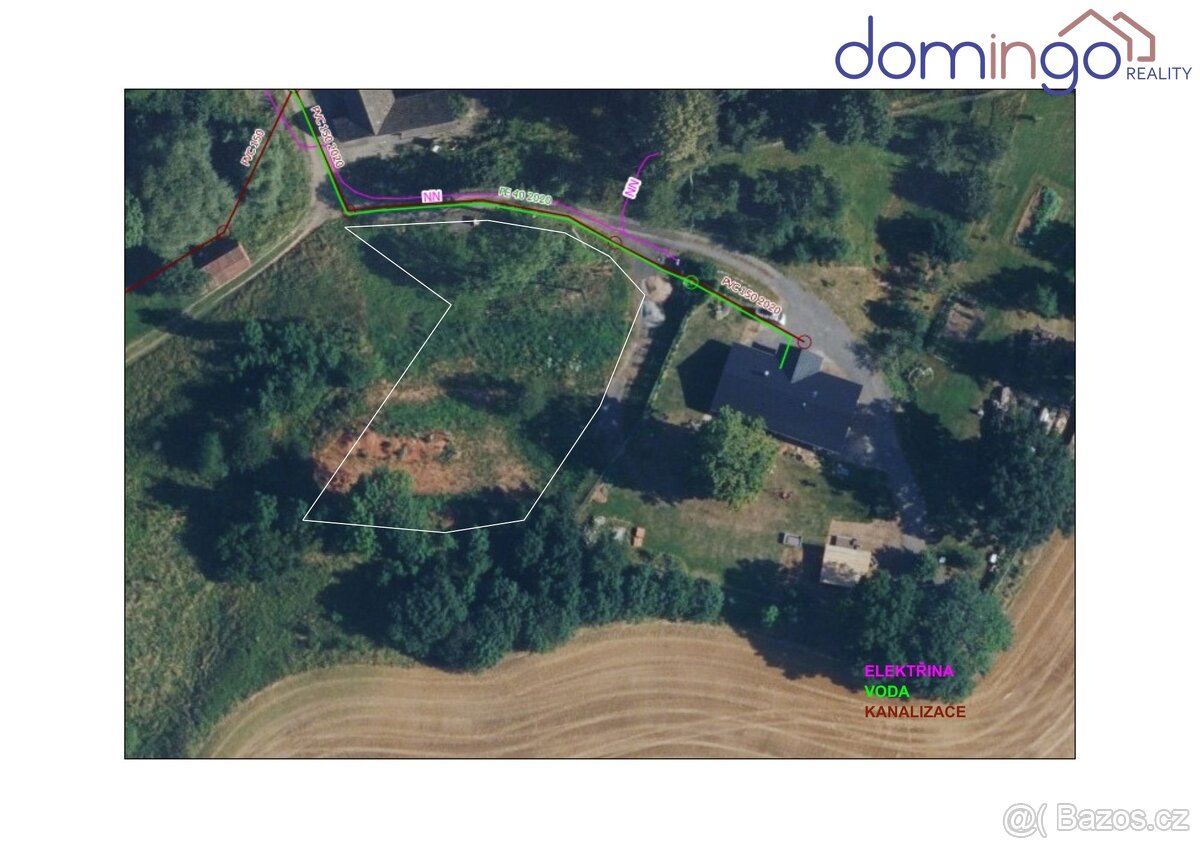 Prodej unikátních pozemků pro stavbu domu v Boršově - 1 519 - 6
