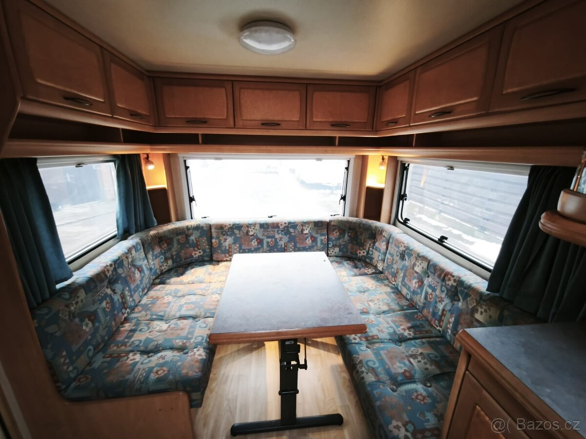 Hobby 540, SOLÁR, předstan, 100km/hod, zateplený na zimu - 6