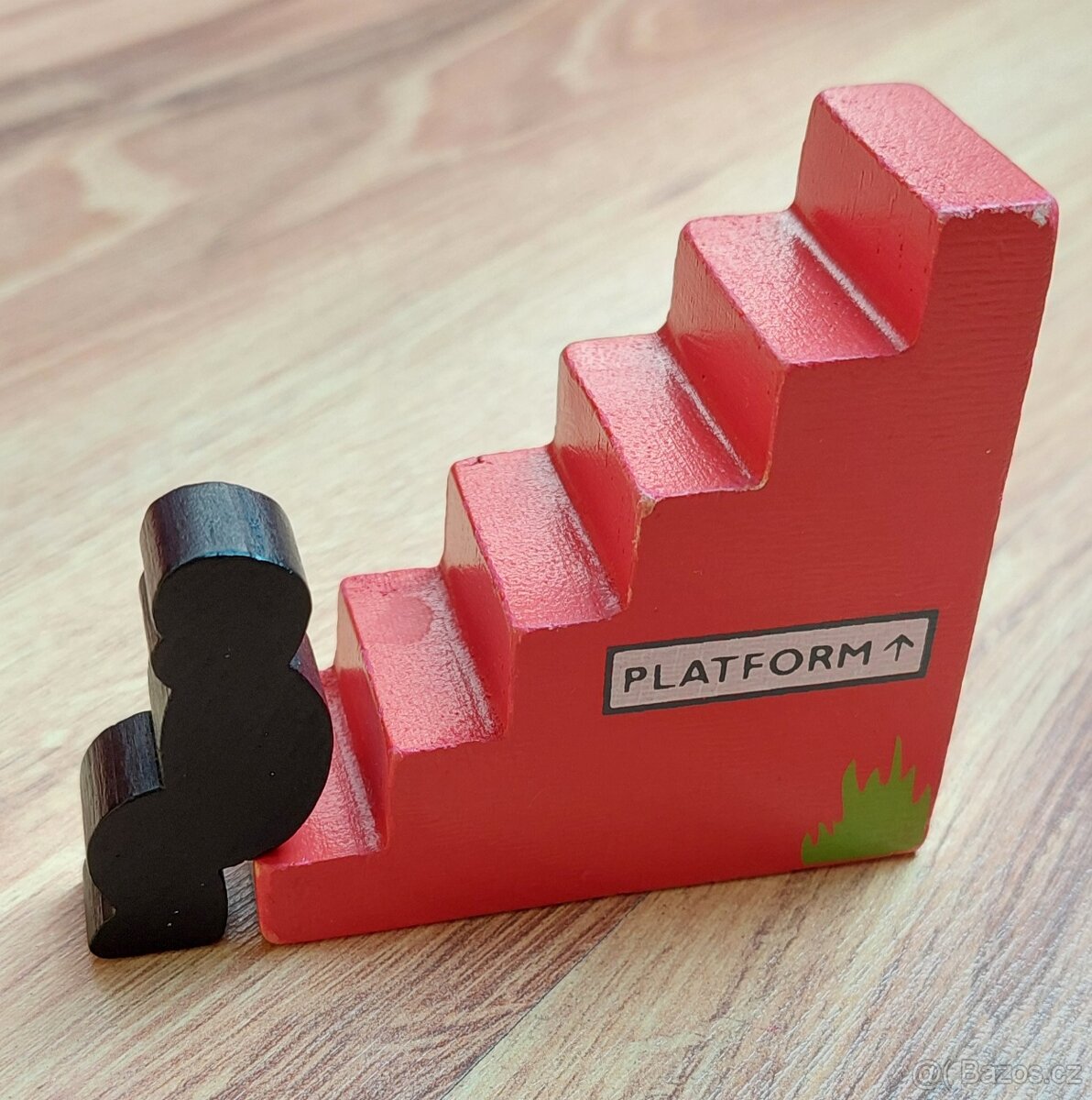 Dřevěná vláčkodráha, vláčky a doplňky - 6