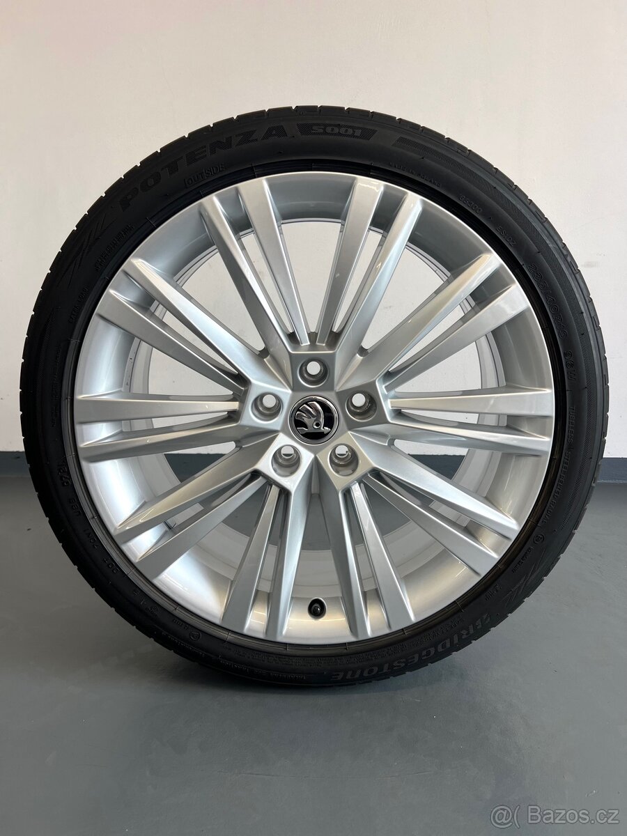 Letní ☀️ Alu kola Canopus, Škoda Superb 3, 5x112 r19 - 6