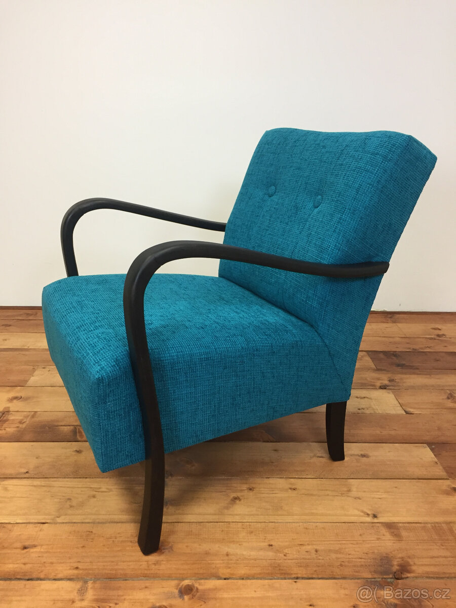 Krásné retro křeslo po kompletní renovaci - TOP - 6