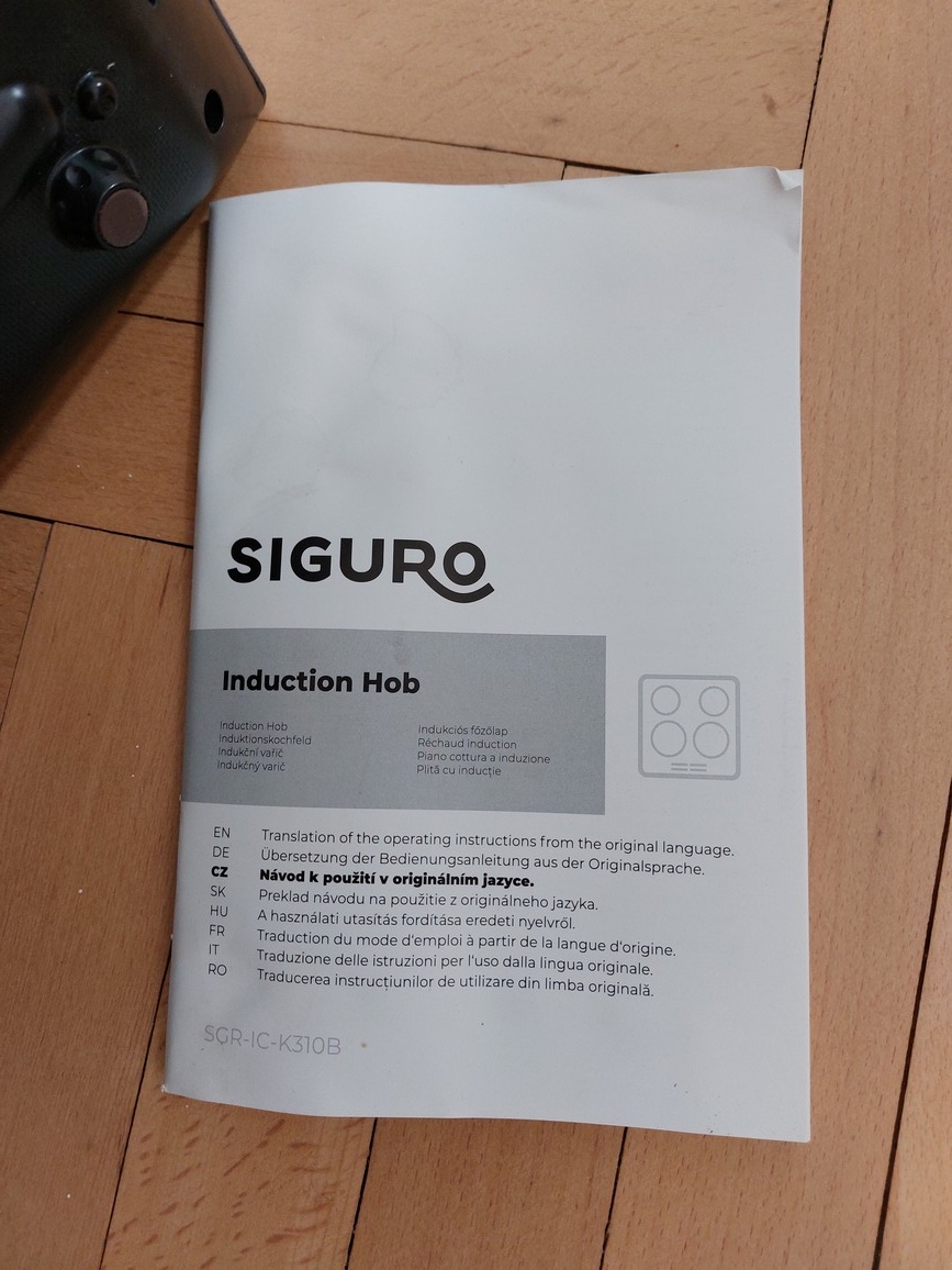 Indukční dvouplotýnka zn. Siguro - 6