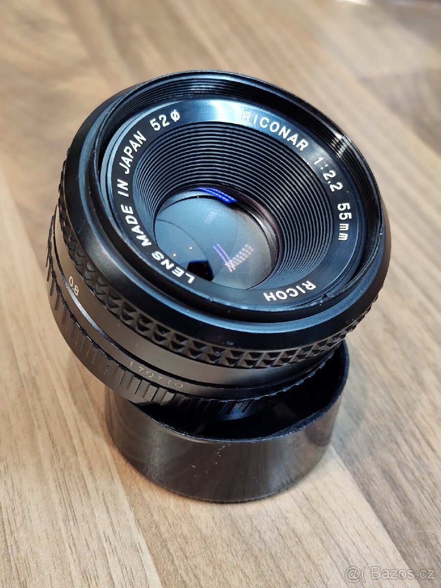 Ricoh Riconar 55mm /f2.2 - 6