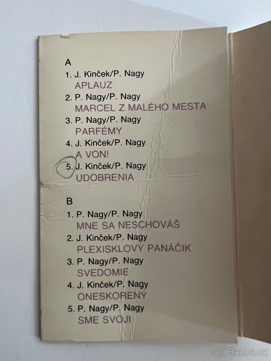Peter Nagy - mne sa neschováš - 1995 Opus - 6