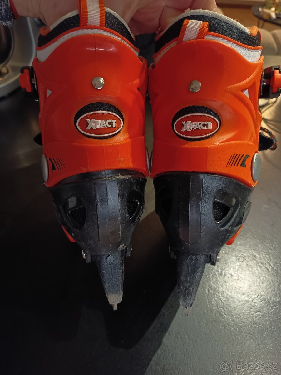 Dětské posuvné brusle na led velikost 31-34 - 6