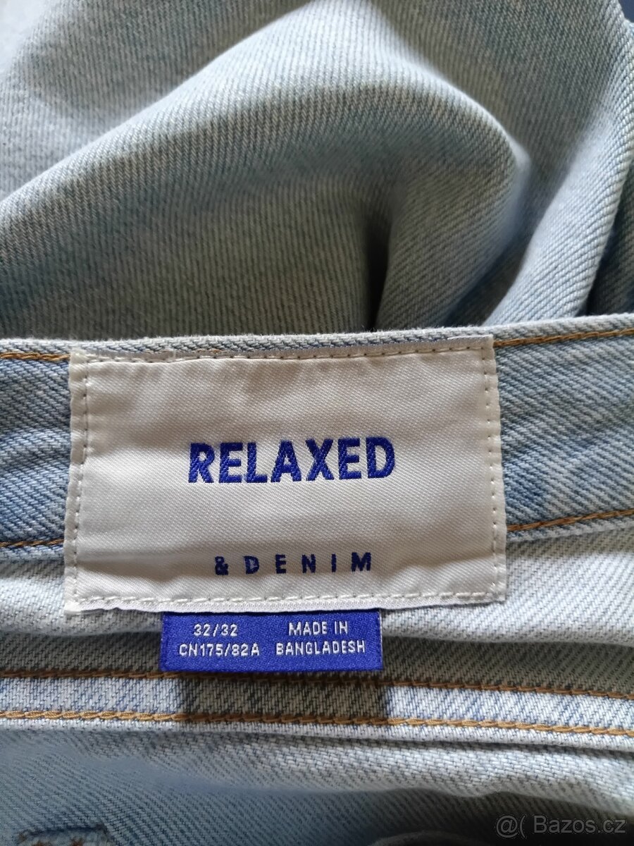 pánské džíny/jeans H&M Relaxed 32/32 - 6
