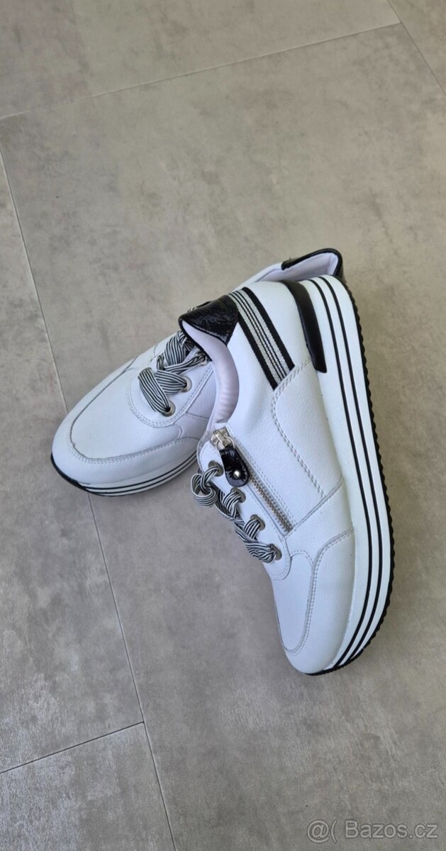 Remonte dámské kožené sneakersy - 6