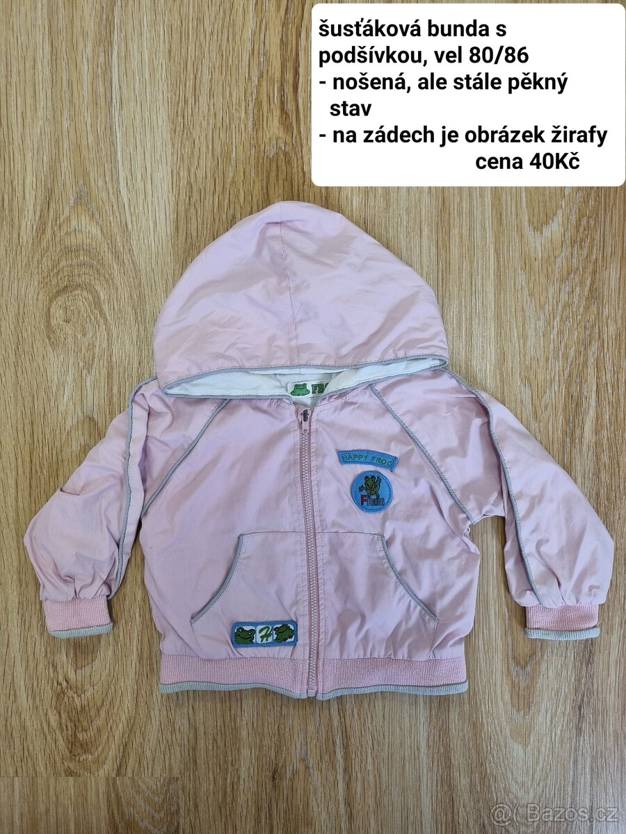 detské oblečení bundy vel.74-80 - 6