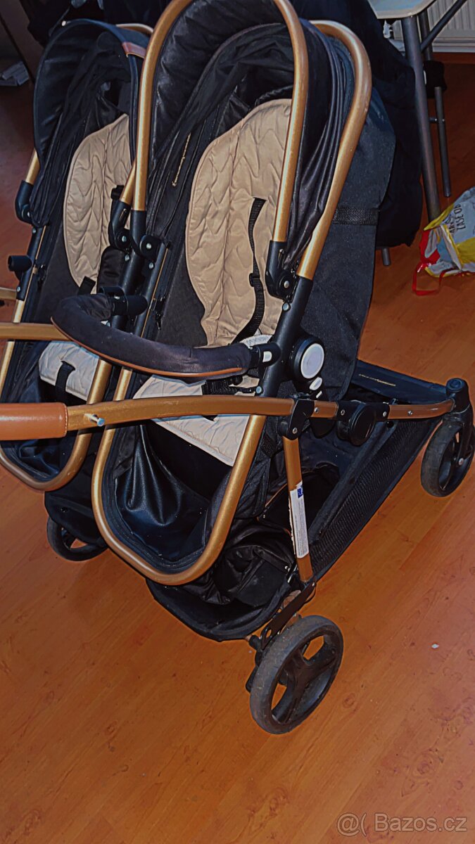 CHIPOLINO Kočárek pro dvojčata - 6