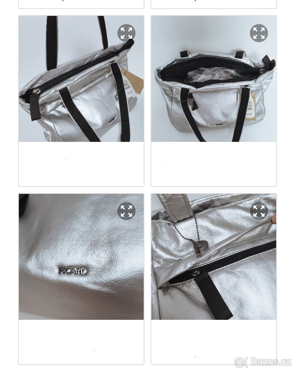 Nová dámská bunda a kabelka . Bunda velikost S. Velikost 36 - 6