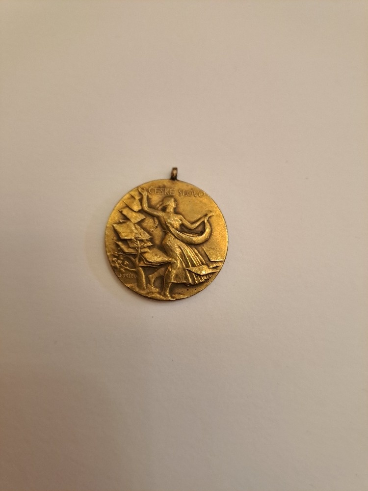 STARÉ MOSAZNÉ MEDAILE ZE 30.let - 6