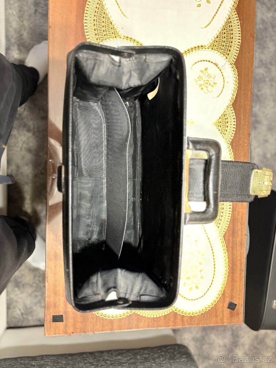 Kožená brašna - zachovalá - 6