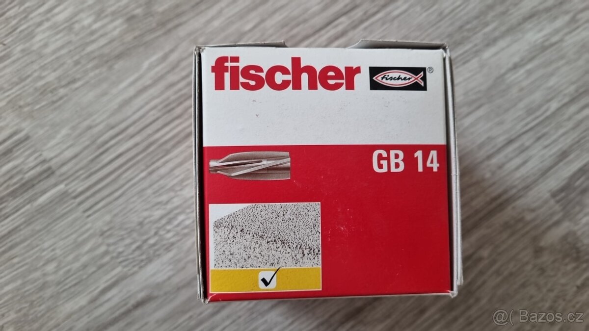 Hmoždinky do porobetonu Fischer GB14 + šrouby - 6
