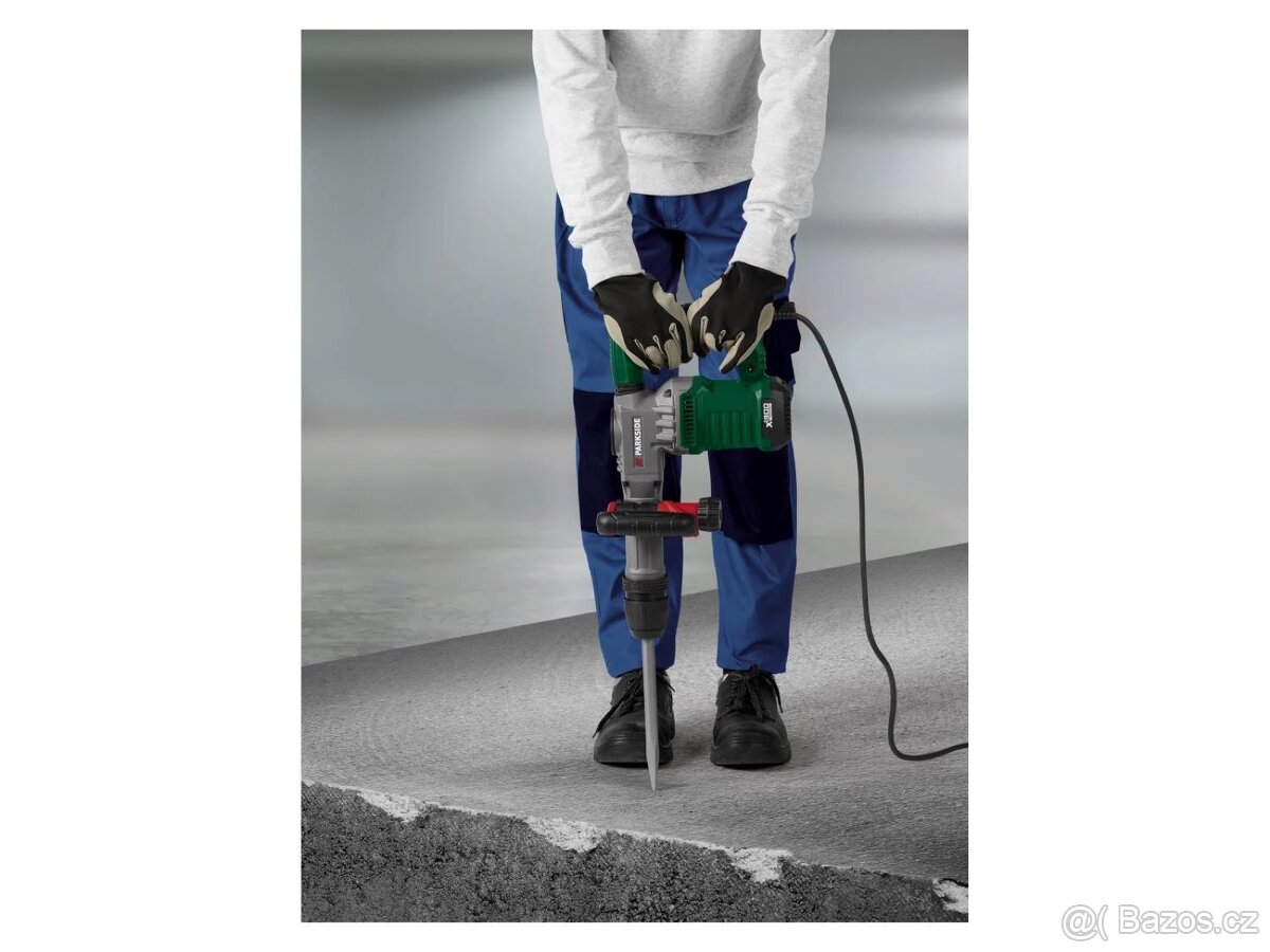 Bourací kladivo parkside s příslušenstvím Nové PC 2.400 Kč - 6