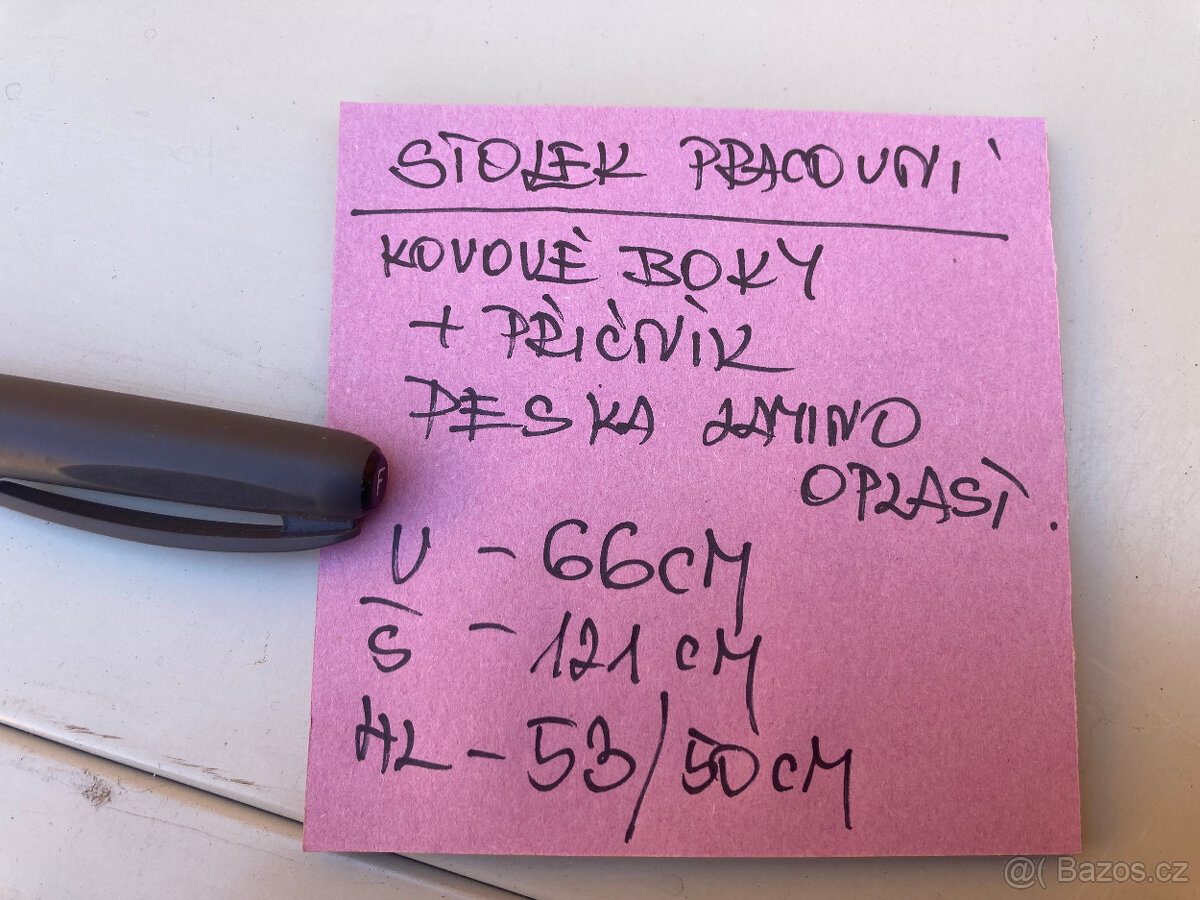 Ponk, lehký montážní pracovní dílenský stůl za 500 kč - 6