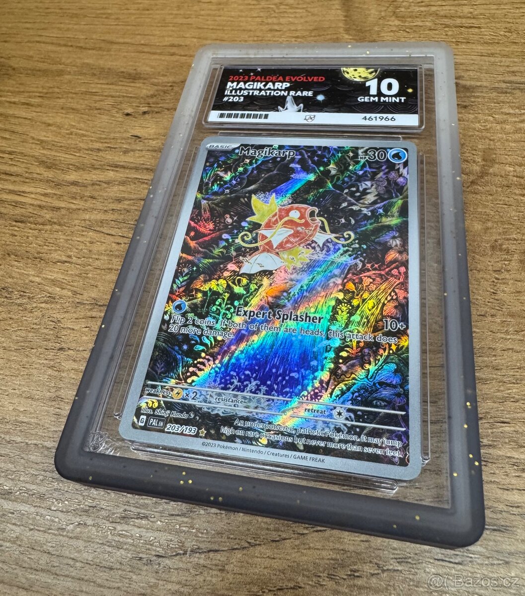 Pokemon Magikarp 203/193 Paldea Evolved Grading ACE 10 - 6