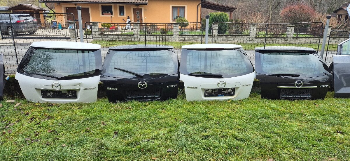 Mazda CX7 dveře karosářské díly, kapoty, kufry - 6