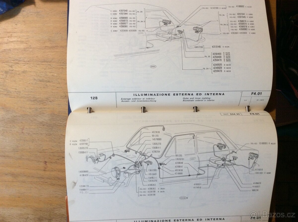 Katalog Fiat 128 originál - 6