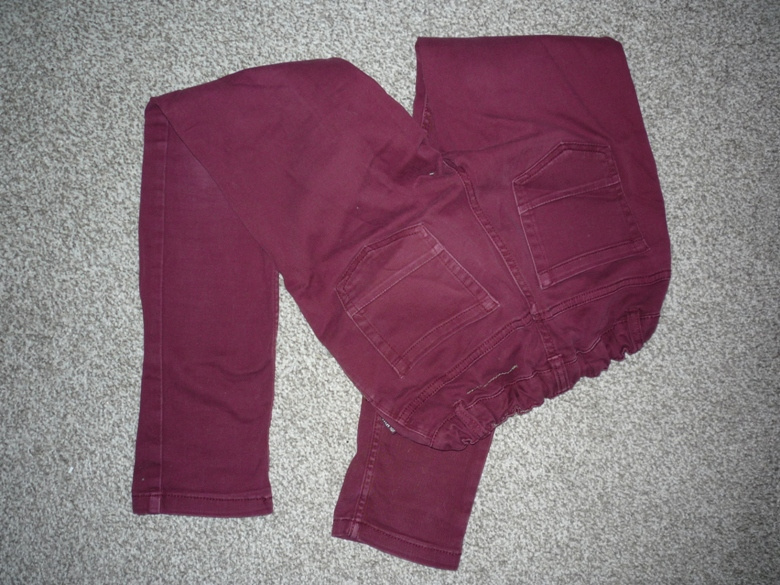 Černé džíny, rifle zn C&A, vel 146 - 6