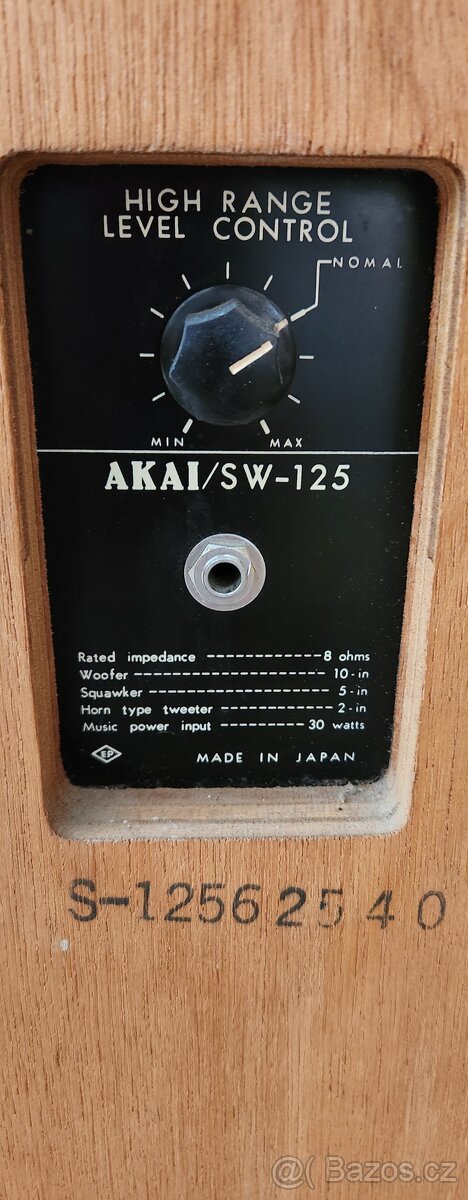 Vintage sestava AKAI - 6