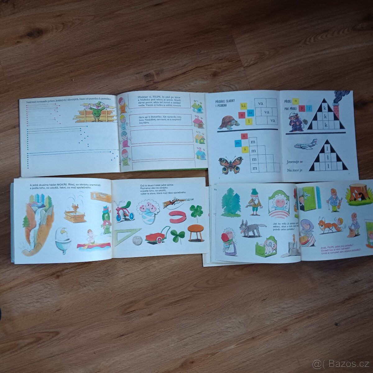 Retro učebnice pro předškoláky rok 1980 - 6