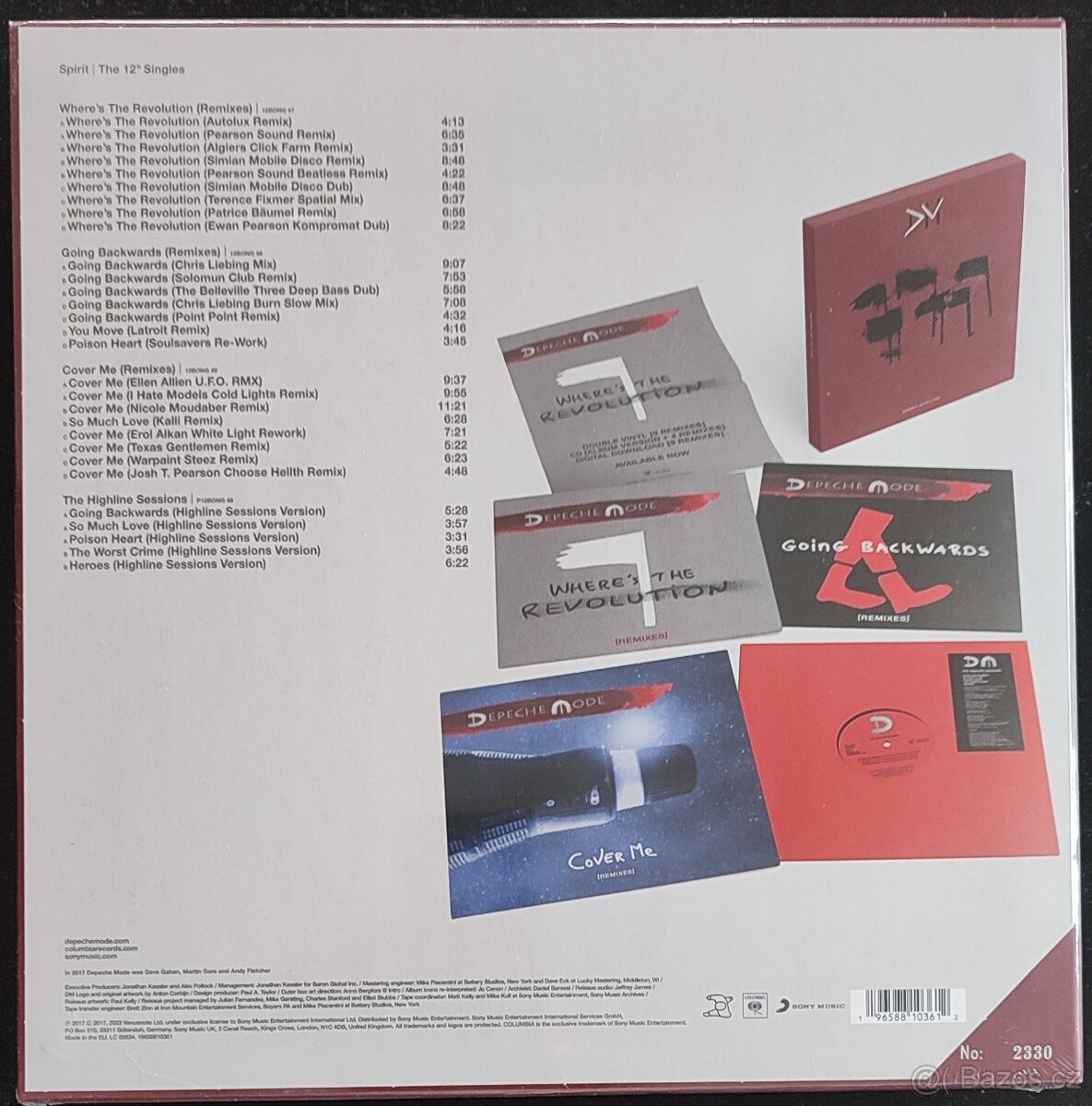 Depeche Mode 7 LP Spirit Limited Edition nové - 6