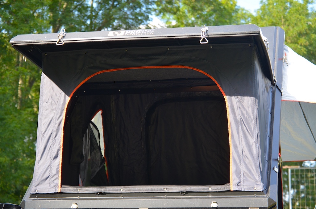 Střešní stan celohliníkový PROOFF Kopren - 6