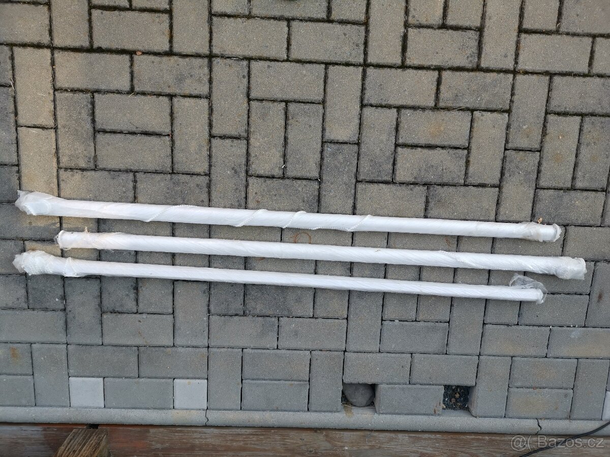 IKEA SANDVEDEL Rolety bílé látkové 144x160cm - 6