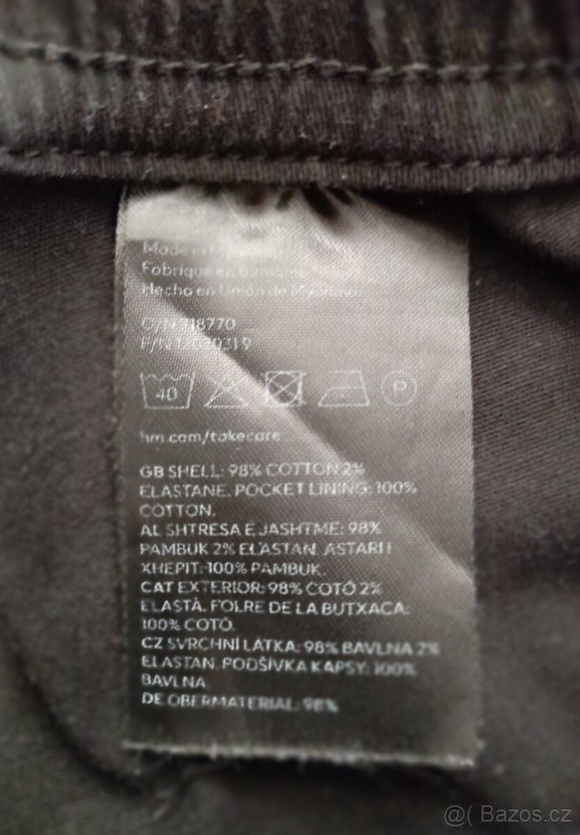 Bavlněné jogger kalhoty H&M, vel. 146 - 6
