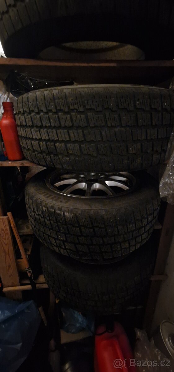 Kompletní alu kola 5x114.3 R17 pneu 225/55R17 - 6