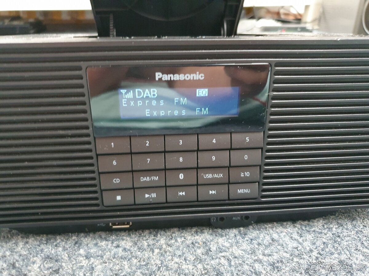Panasonic RX-D70BT rádio s CD přehrávačem DAB+USB/BLUETOOTH - 6