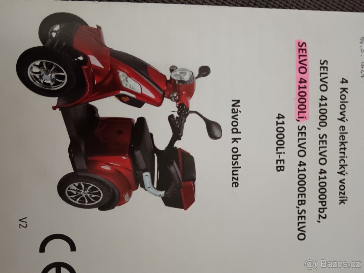 Elektrický 4 kolový vozík - 6