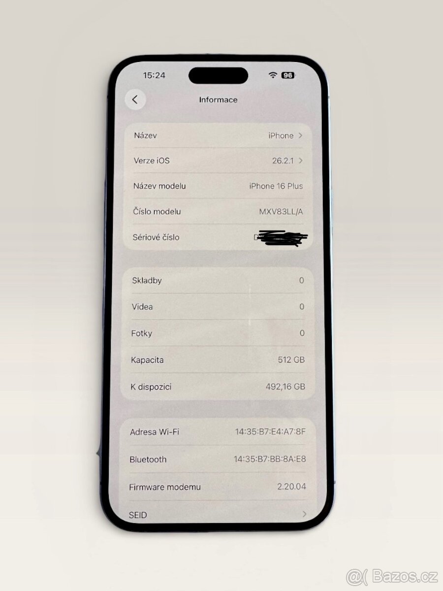 Iphone 16 plus 512 GB Ultramarine - 6