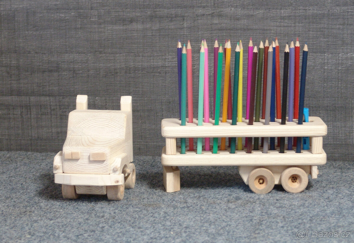 Nákladní auto - držák pastelek - 6