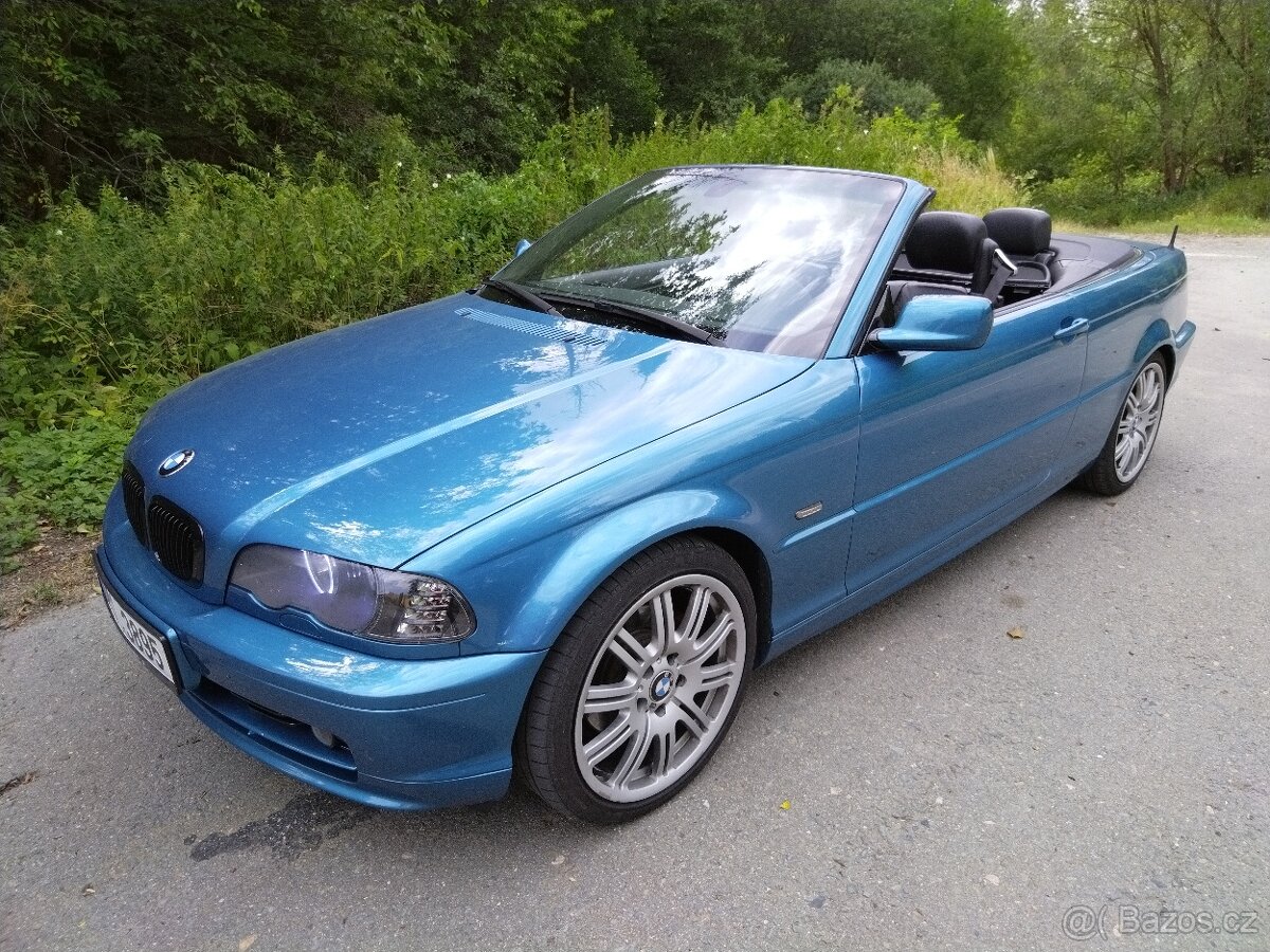 BMW E46 323i Cabrio + HardTop, barva LONG BEACH BLUE - 6