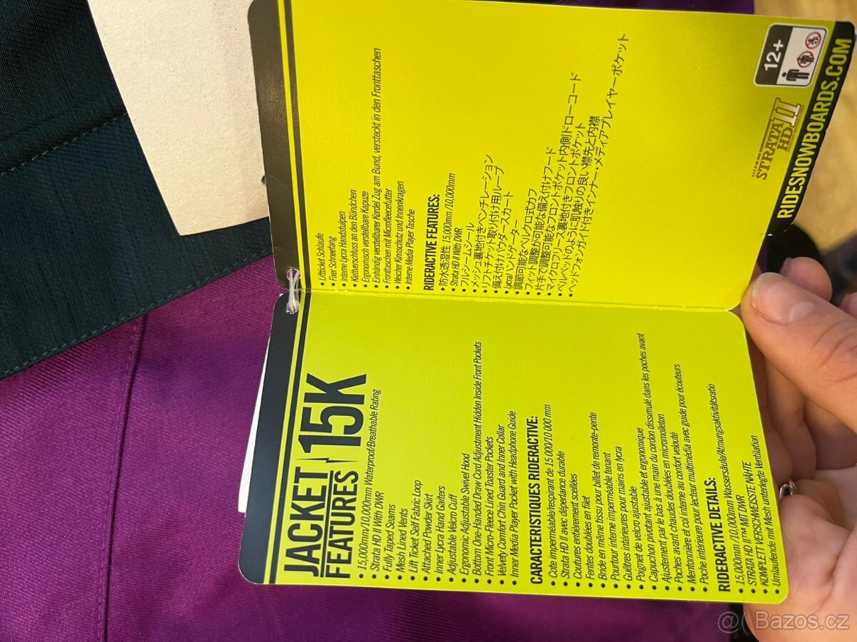 Pánská zimní bunda, NOVÁ, RIDE - 6