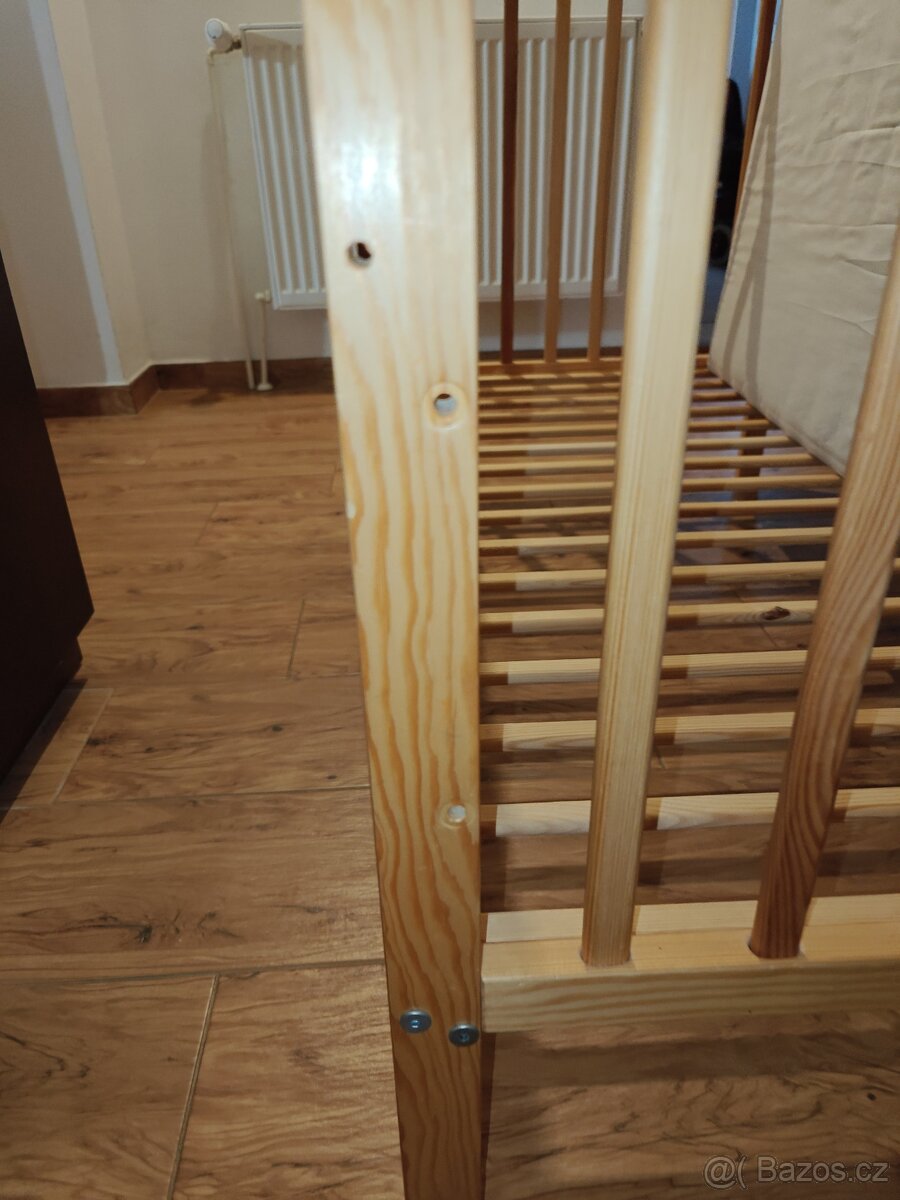 Dětská postýlka 120x60 + matrace - 6