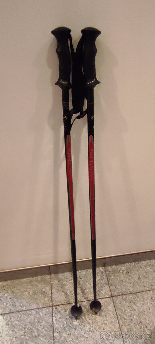 lyže s vázáním+ doplňky - 6