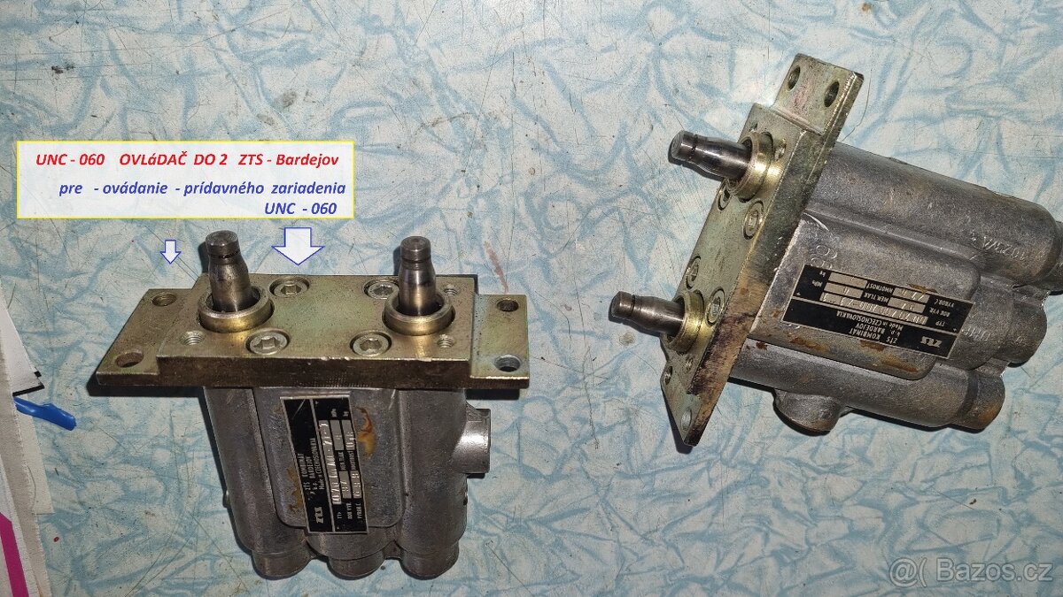 Ventily hydrauliky pracovnich stroju a UNC 060 - 6