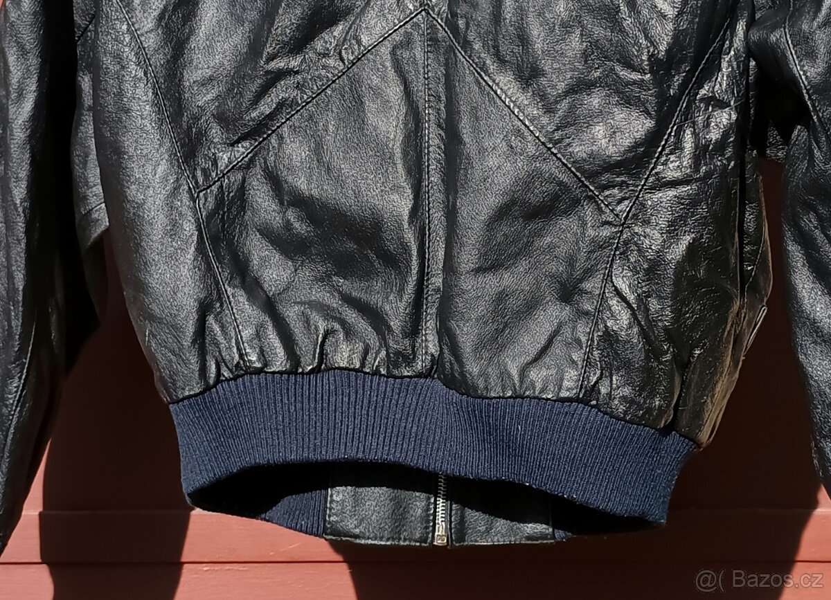 Cropped Leather Jacket 38/M - 6